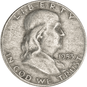 1953-D Franklin Half Dollar Main Image