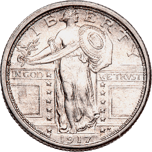 1917 Standing Liberty Quarter, Type 1 Main Image