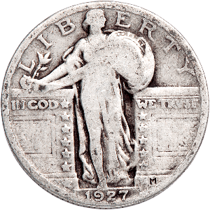 1927 Standing Liberty Quarter CIRC Main Image