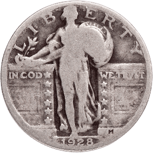 1928 Standing Liberty Silver Quarter Main Image