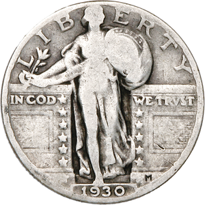 1930 Standing Liberty Quarter Main Image