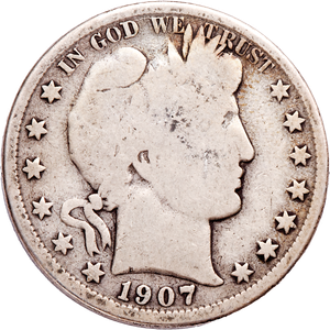 1907-O Barber Half Dollar CIRC Main Image