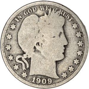 1909-O Barber Half Dollar G Main Image