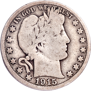 1915-S Barber Half Dollar G Main Image