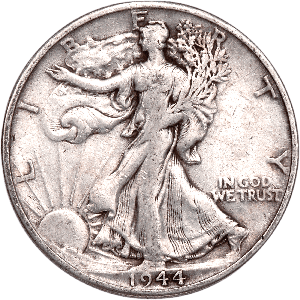 1944-S Liberty Walking Half Dollar CIRC Main Image
