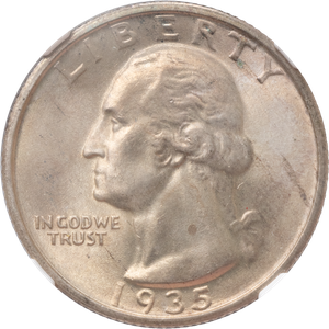 1935-S Washington Silver Quarter Main Image