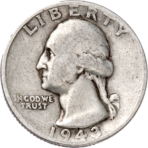 1943-S Washington Silver Quarter CIRC Main Image