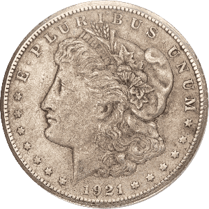 1921-S Morgan Silver Dollar Main Image