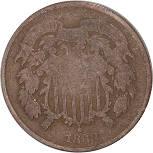 1868 Two-Cent Piece Main Image