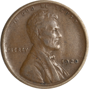 1920 Lincoln Head Cent Main Image