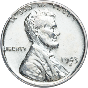 1943-S Lincoln Head Cent Steel RPRO Main Image
