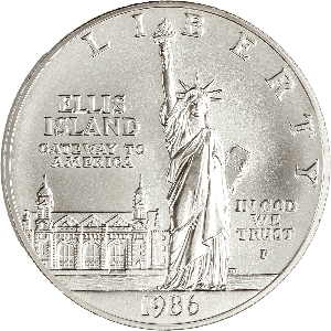 Modern Commemorative - Silver - 1986-P MS63 Main Image