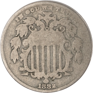 1882 Shield Nickel Main Image