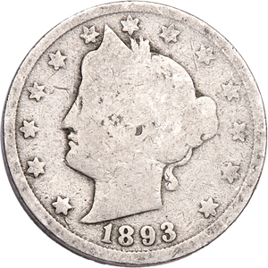 1893 Liberty Head Nickel Main Image