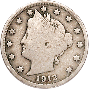 1912-D Liberty Head Nickel CIRC Main Image
