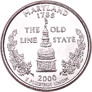 2000-P Maryland Statehood Quarter Main Image