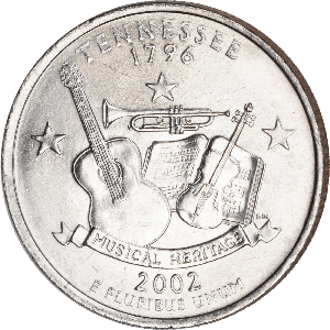 2002-P Tennessee Statehood Quarter Main Image