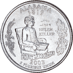 2003-P Alabama Statehood Quarter Main Image