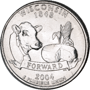 2004-P Wisconsin Statehood Quarter Main Image