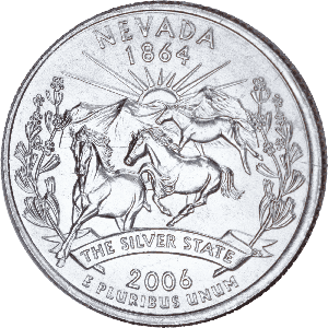 2006-D Nevada Statehood Quarter Main Image
