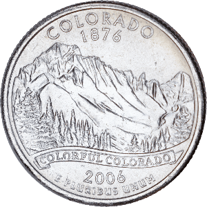 2006-P Colorado Statehood Quarter Main Image