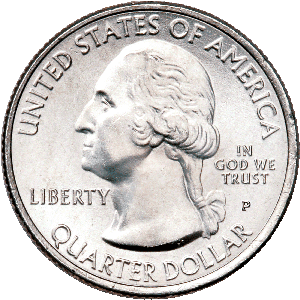 2007-P Washington Statehood Quarter Main Image