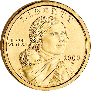 2000-P Sacagawea Dollar Main Image
