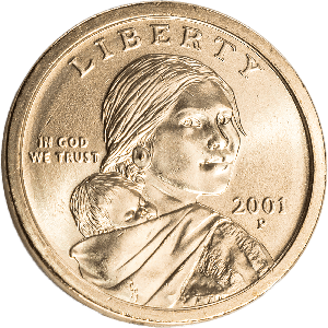 2001-P Sacagawea Dollar Main Image