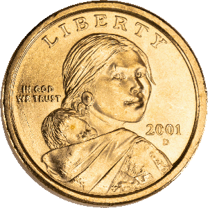 2001-D Sacagawea Dollar Main Image
