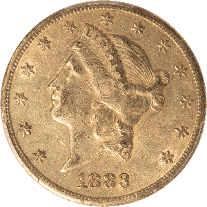1883-CC $20 Gold Liberty Head Main Image