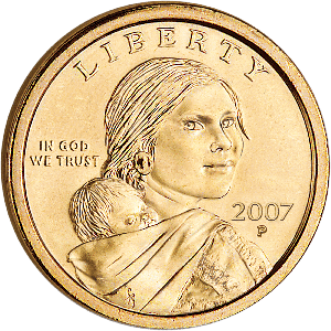 2007-P Sacagawea Dollar Main Image
