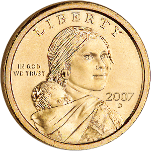2007-D Sacagawea Dollar Main Image