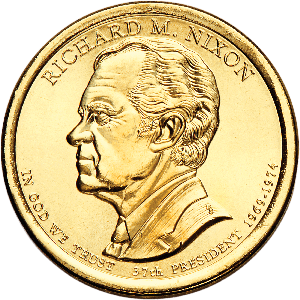 2016-P Richard M. Nixon Presidential Dollar Main Image