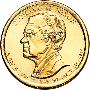 2016-D Richard M. Nixon Presidential Dollar Main Image