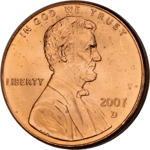2007-D Lincoln Head Cent Main Image