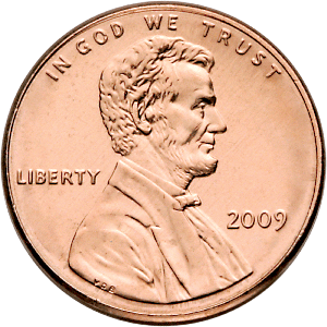 2009-P Lincoln Professional Life Cent Main Image