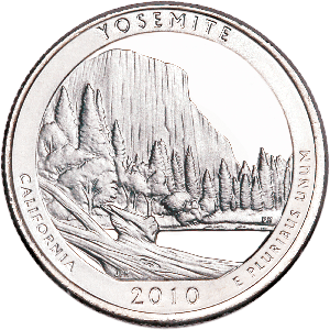 2010-P Yosemite National Park Quarter Main Image