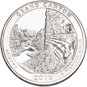 2010-P Grand Canyon National Park Quarter Main Image