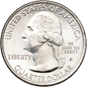 2010-P Mount Hood National Forest Quarter Main Image