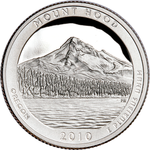 2010-S Mount Hood National Park Quarter Main Image