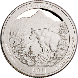 2011-S Glacier National Park Quarter Main Image