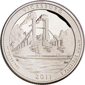 2011-S Vicksburg National Military Park Quarter Main Image