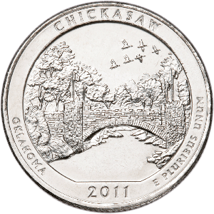 2011-P Chickasaw National Park Quarter Main Image