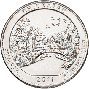2011-D Chickasaw National Park Quarter Main Image