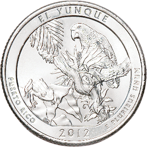 2012-P El Yunque National Forest Quarter Main Image