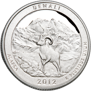 2012-S 90% Silver Denali National Park & Preserve Quarter Main Image