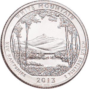 2013-D White Mountain National Forest Quarter Main Image