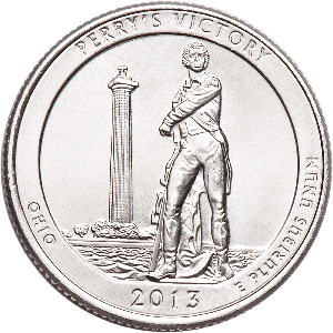 2013-P Perry's Victory & International Peace Memorial Quarter Main Image