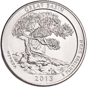 2013-P Great Basin National Park Quarter Main Image