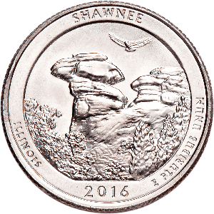 2016-D Shawnee National Forest Quarter Main Image